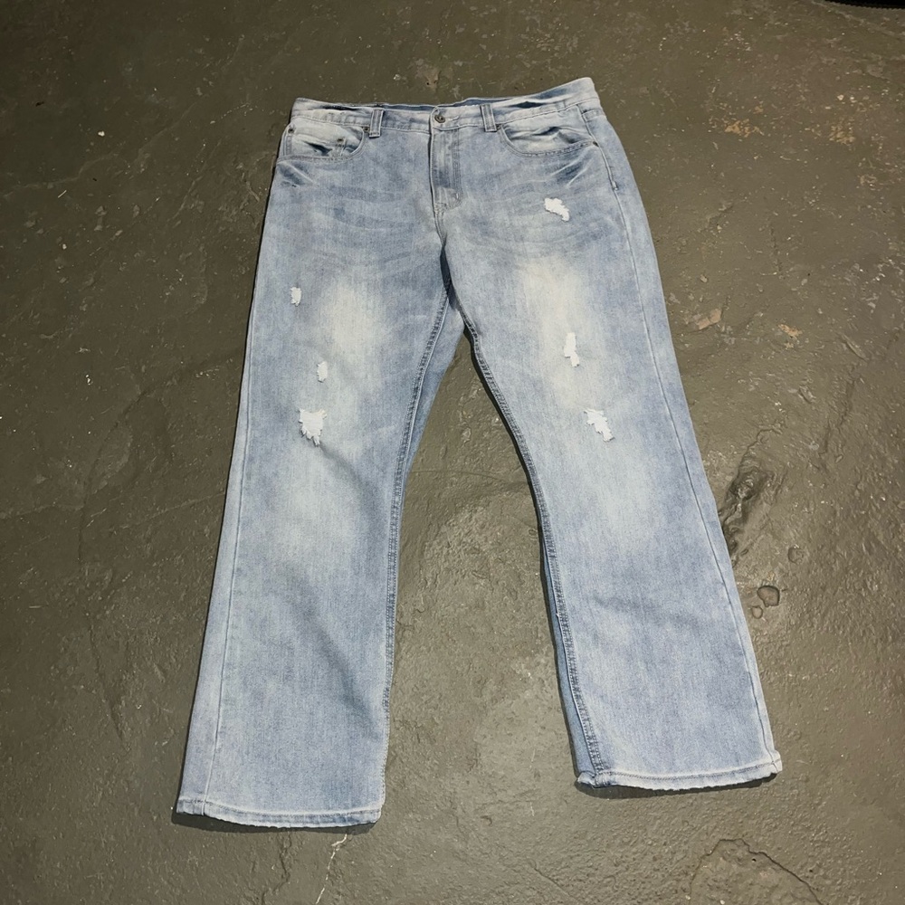 FLY paper low rise bootcut jeans
